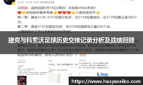 捷克与科索沃足球历史交锋记录分析及战绩回顾